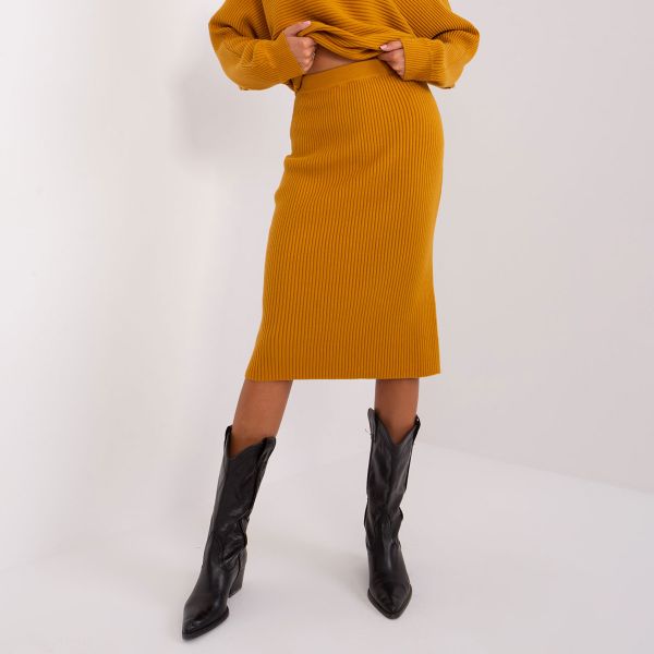 Wool Fashion Sela neulehame mustard