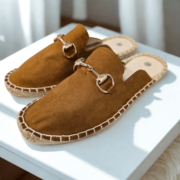 Espadrillo pistokkaat kameli-1