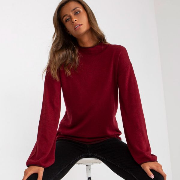 Yups Piper paita burgundi