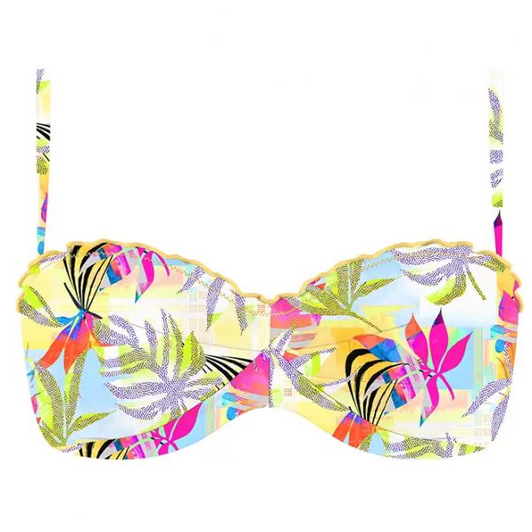 Chlamys Varia Push Up Balconette bikiniliivi kuvioitu