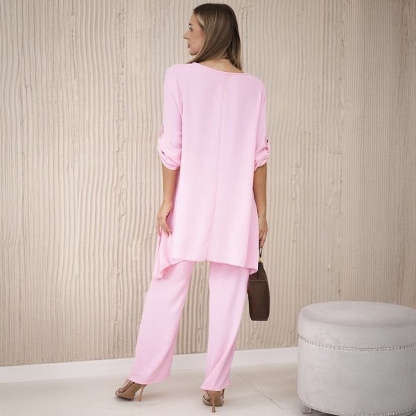 Kesi Lynne 2-osainen housusetti baby pink-3