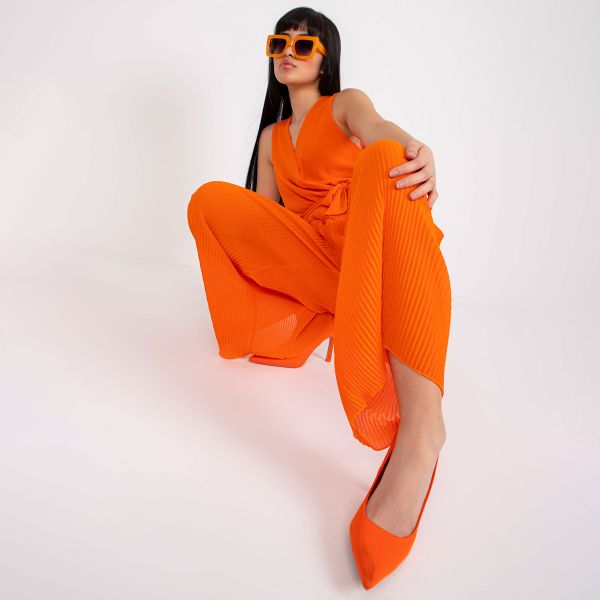Pammy Firenze jumpsuit oranssi-4