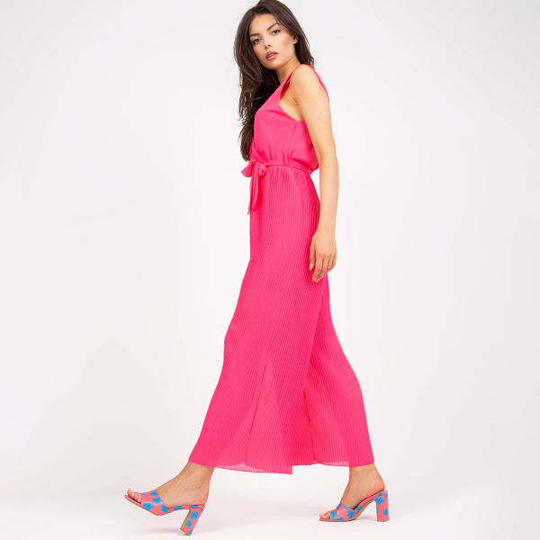 Pammy Firenze jumpsuit neonpinkki-3