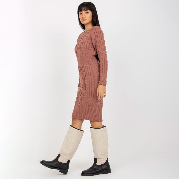 Rue Paris Madison neulemekko vanha roosa-4