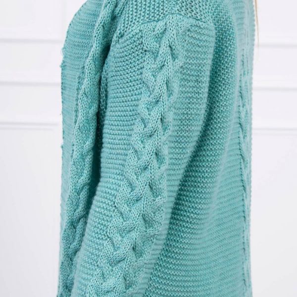 Kesi Weave neuletakki seagreen-4