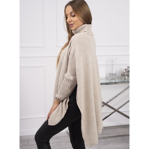 Kesi Allura neuleponcho beige-2