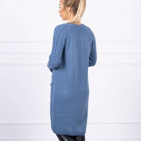 Kesi Donna neuletakki sininen-3