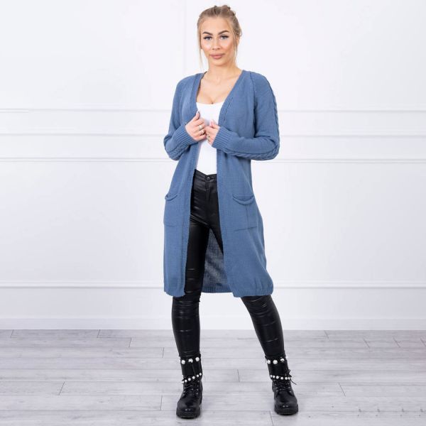 Kesi Donna neuletakki sininen-1
