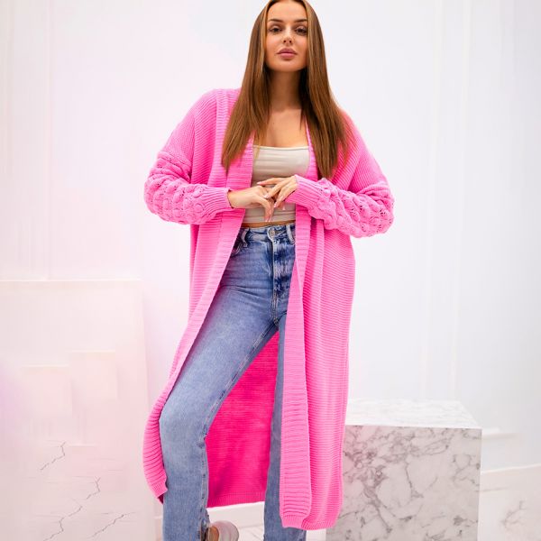 Kesi Longy neuletakki pinkki