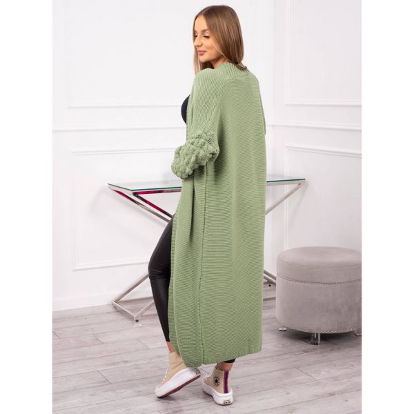 Kesi Longy neuletakki minttu-2