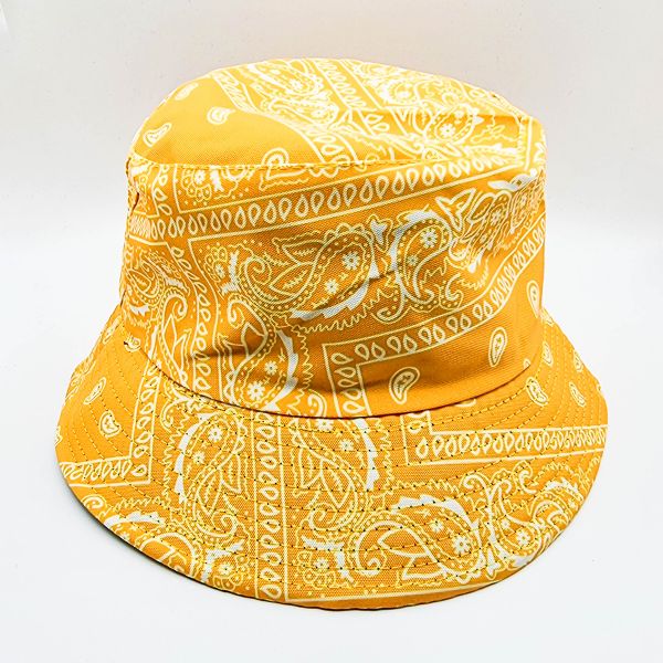 Kalastajanhattu mustard paisley