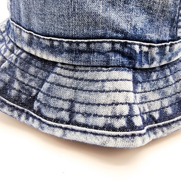 Kalastajanhattu farkkukankaasta tumma denim-2