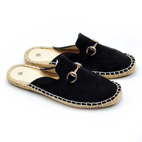 Espadrillo pistokkaat musta-1