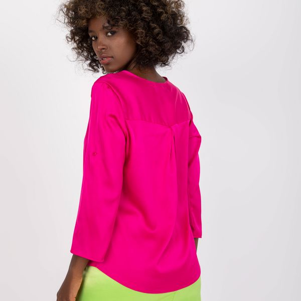 Rue Paris Ofelia satiinipaita fuksia-4