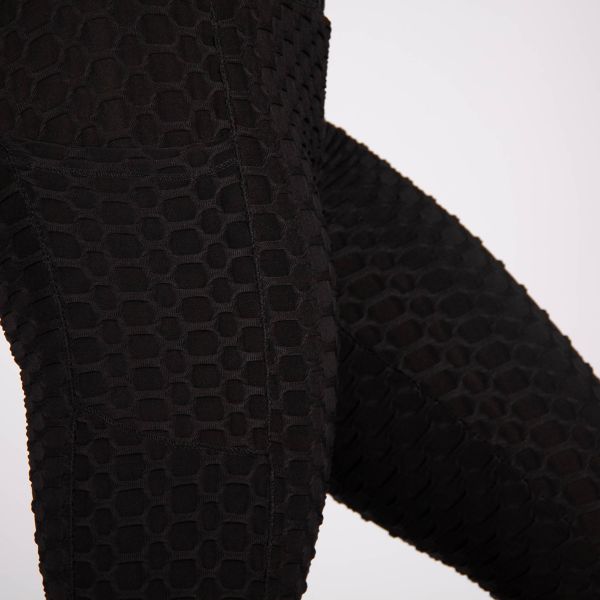 ShoSho Rubie Honeycomb leggingsit musta-8