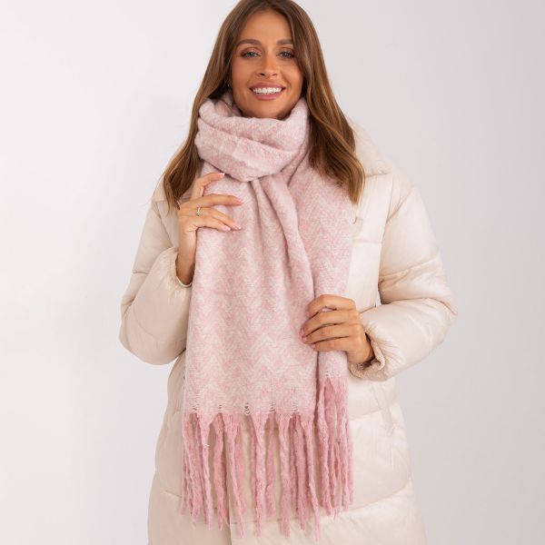 Wool Fashion suuri neulehuivi roosa