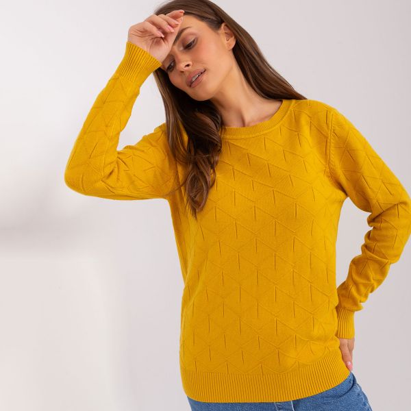 Wool Fashion Emila neulospaita mustard