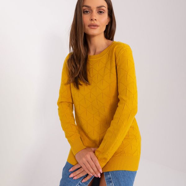 Wool Fashion Emila neulospaita mustard-5