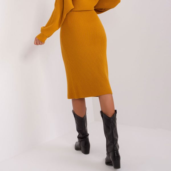 Wool Fashion Sela neulehame mustard-2