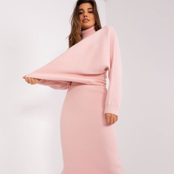 Wool Fashion Sela neulehame roosa-4