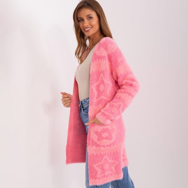 Wool Fashion Tilda neuletakki pinkki-4