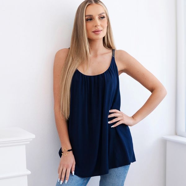 Kesi Linnea viskoositoppi navy