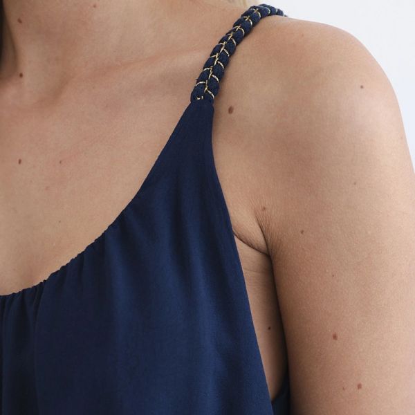Kesi Linnea viskoositoppi navy-4