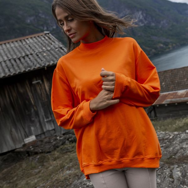 Basic Twist trikoopaita oranssi