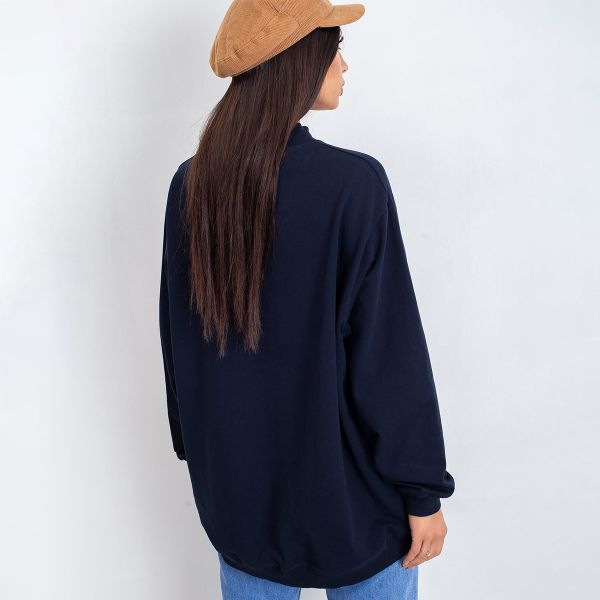 Basic Twist trikoopaita navy-3