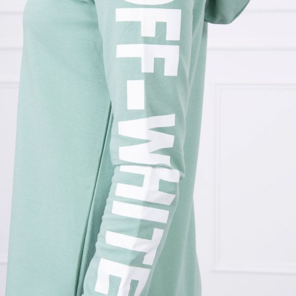 Kesi Off/White hupparimekko minttu-5