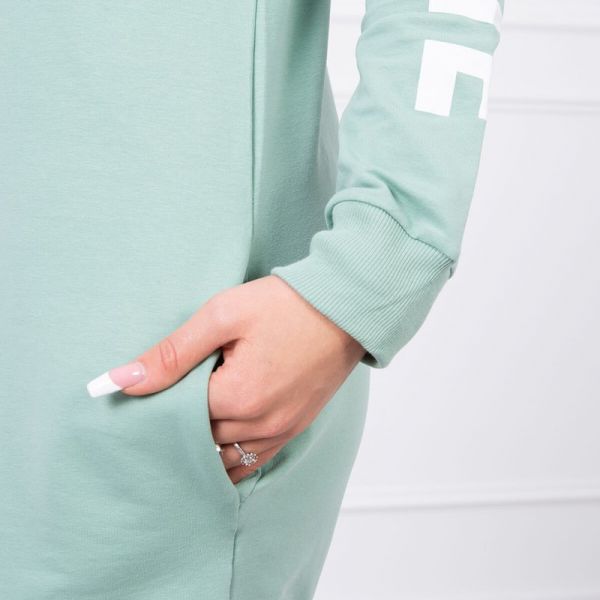 Kesi Off/White hupparimekko minttu-6