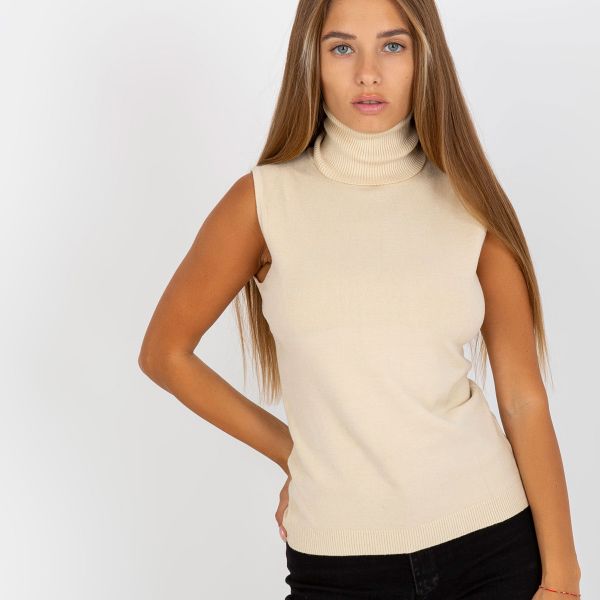 Eliza hihaton pooloneule beige-4