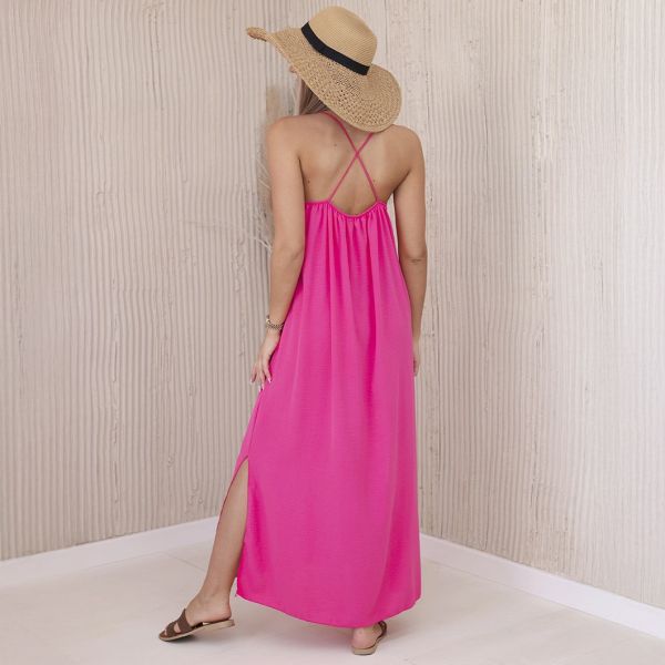 Kesi Michel maksimekko hot pink-3