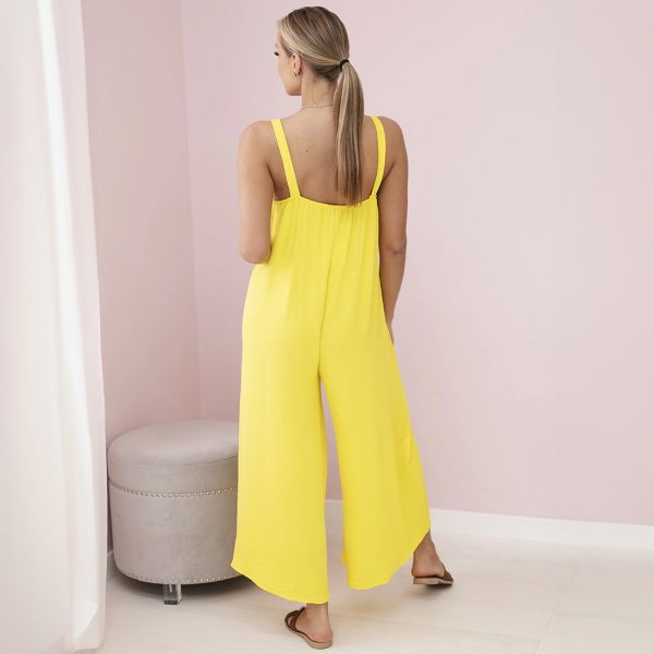 Kesi Yasmin jumpsuit keltainen-3