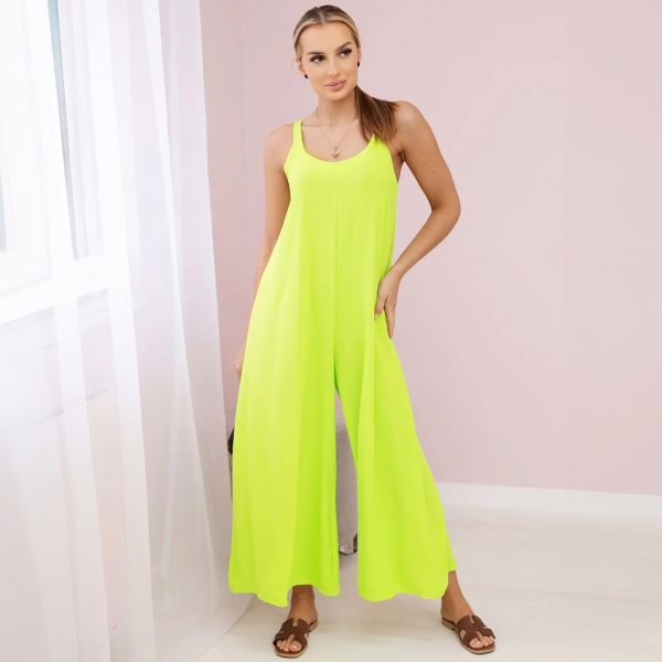 Kesi Yasmin jumpsuit neonvihreä