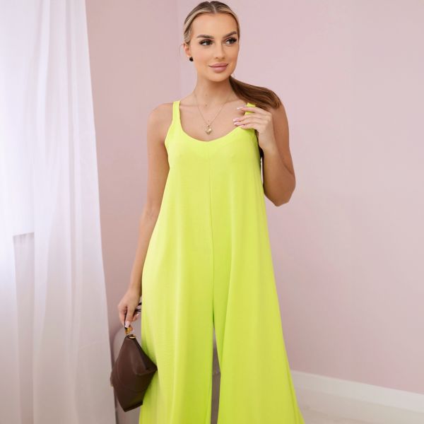 Kesi Yasmin jumpsuit neonvihreä-2