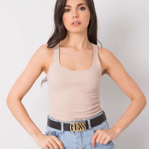 Rue Paris Robertina ribbitoppi beige
