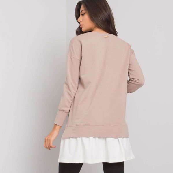 Rue Paris Brighton 2in1 paita beige-3