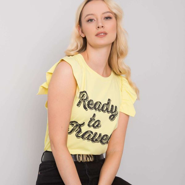 The Fancy Beverly t-paita keltainen-2