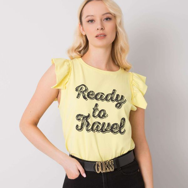 The Fancy Beverly t-paita keltainen-1