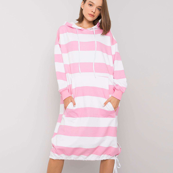 The Fancy Ginnys hupparimekko pinkkiraidallinen