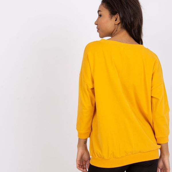 Basic Oliwia trikoopaita mustard-4