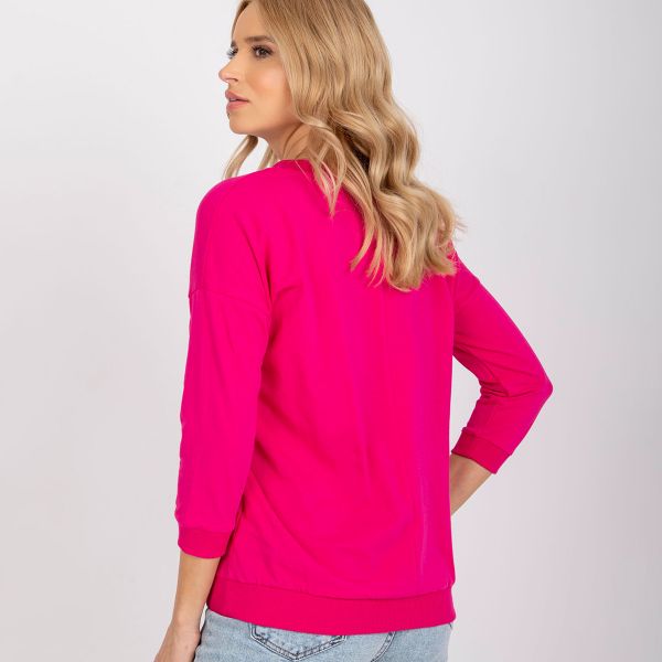 Basic Oliwia trikoopaita fuksia-5