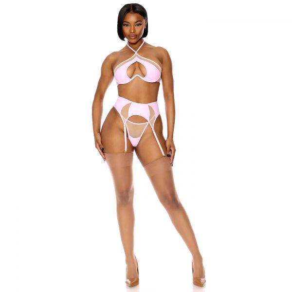 Forplay Catch My Wave mesh-alusasusetti 3 osaa orkidea-3