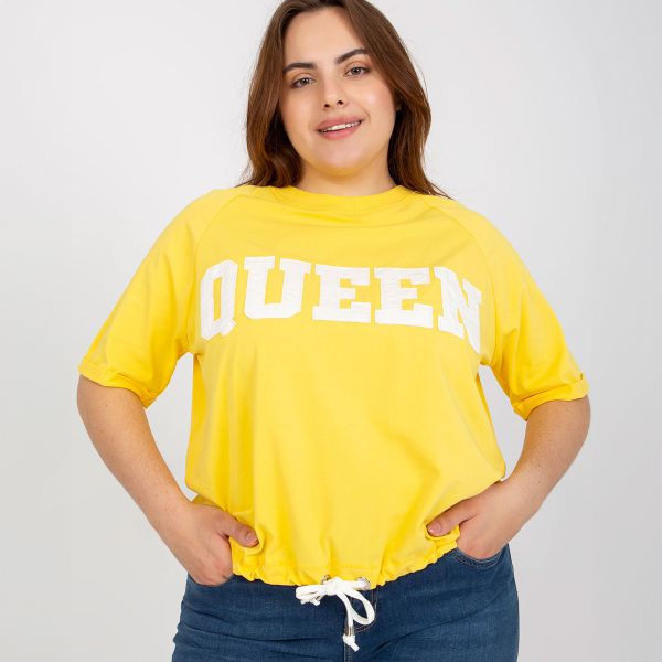 Relevance Queenie trikoopaita keltainen-5