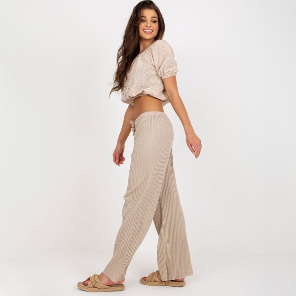 Lesley ribbihousut beige-6
