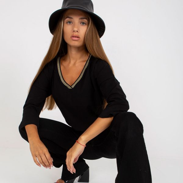 Rue Paris Kenzie trikoopaita musta-5