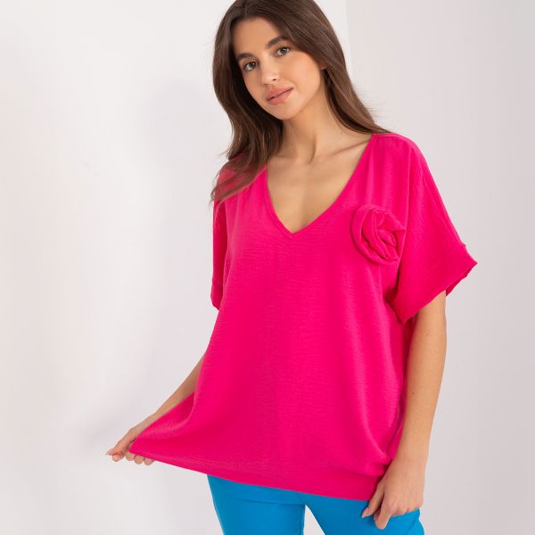 Rue Paris Iris paita fuksia-3