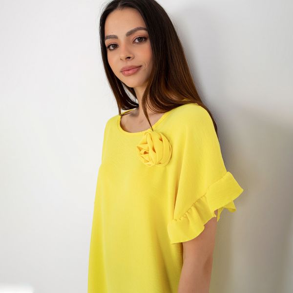 Adela Clover paita keltainen-4
