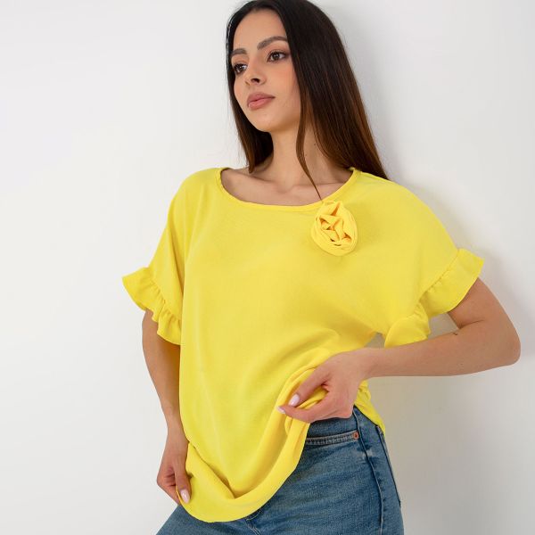 Adela Clover paita keltainen-1